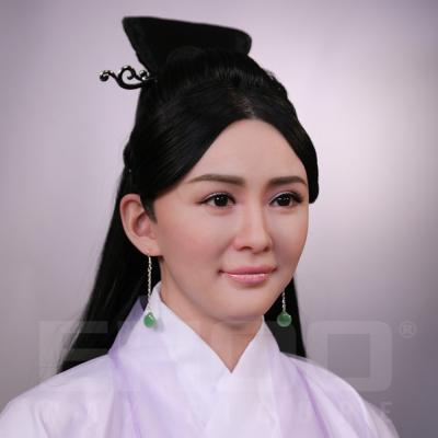 China China Female Statue Silicone Wax Figure For Museum for sale