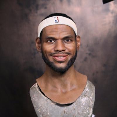 China LeBron James Wax Museum Character NBA Championships Wax Figure Statues LeBron James Wax Museum Character for sale