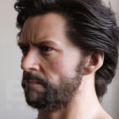 China Europe superhero bust Wolverine life size wax figure for collection for sale