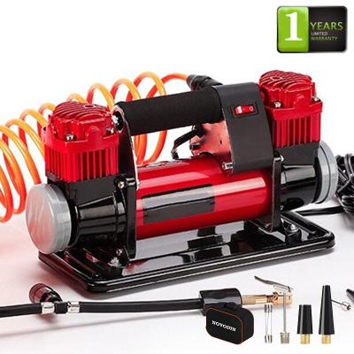 China 4x4 Mini Pump 12v Portable Heavy Duty Air Compressor Car Tire Inflator You Can Choose Customer for sale