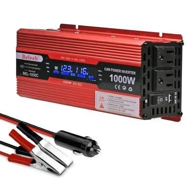 China High frequency inverter dc ac converter 1500W car power inverter with usb port 28*14.4*8cm for sale