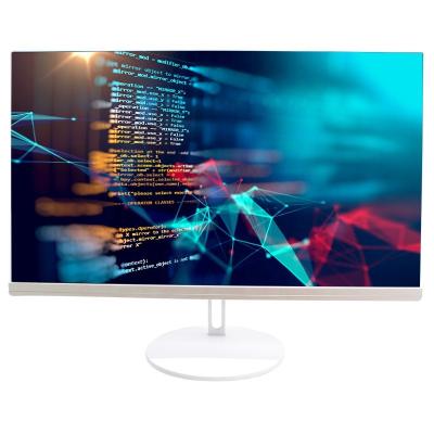 China 2020 speaker factory price china 23.8 touch screen all in one desktops i3 i5 i7 AIO inter PC gaming computer with hidable webcam for sale