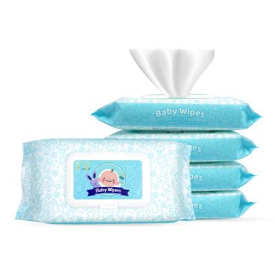 China SKIN CARE OEM Soft Baby Cloth Private Label Wet Baby Wipes Supplier Wholesale Baby Wet Cloths for sale