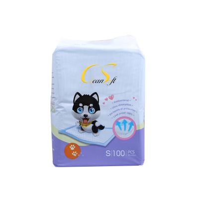 China Wholesale Changing Basics Stocked Absorption Disposable Pet Water Mat Pads Manufacturer Amazon Dog and Puppy Pads for sale