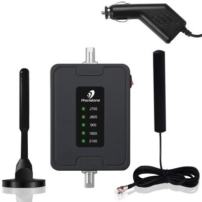 China Band 1/3/5/8/19/26/28 Mobile Phone Signal Booster Repeater for Car Use Japan Pakistan 5G 4G LTE and 3G PLUS AN-GDWJL45 for sale