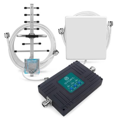 China 850/1800/2100MHz Mobile Phone Signal Booster For Band 1/3/5 Tri Band Amplifier GSM 2G 3G 4G LTE Repeater AN-CDW70 Plus for sale