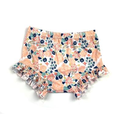 China Babies anti-pilling bummies shorts high quality floral kids bloomers kids apparel for fall for sale