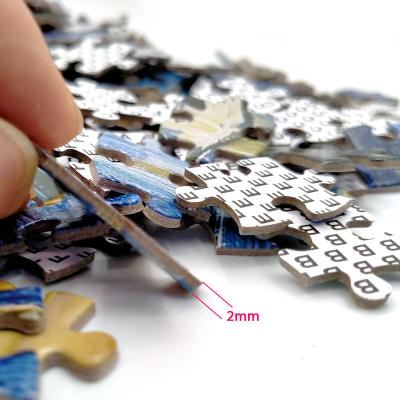 China 100% Eco-friendly Custom Paint Versions Flexible 1000 Piece Puzzle Toys From China Manufacturer for sale