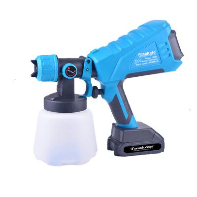 China Paint High Capacity 800ML High Capacity Cheap End-mist Spray Gun Tmakota 2022 Price 2022 Electric Portable Electric Paint Spray Gun for sale