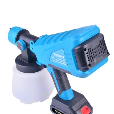 China Hot Selling High Quality 500W 3 Nozzle 3 Nozzle Paint Spray Gun Portable Paint Sprayers 800ML For Spray Painting for sale