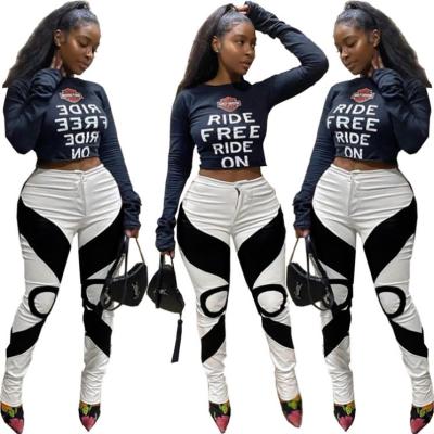 China QUICK DRY woman clothes 2021 Trending printed casual pants women trousers for ladies street wear for sale