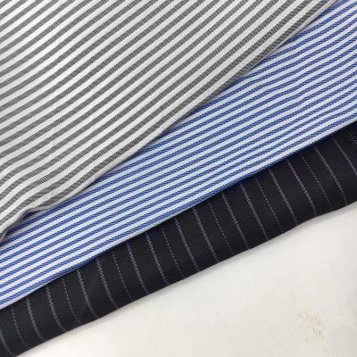 China High Quality Anti-Static Polyester Squishy Sleeve Striping Cuff Fabric For Mens Blazer Tuxedo for sale