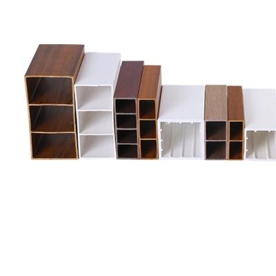 China Modern Hollow Square WPC Tube WPC Wood Tube Timber Hollow Square Timber for sale