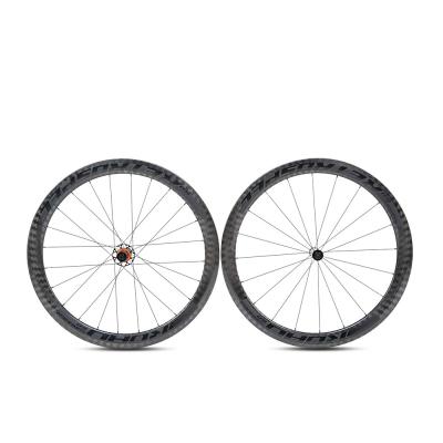 China Liberação rápida de Wheelset da bicicleta da estrada do carbono de RETROSPEC 700C com freio de C à venda