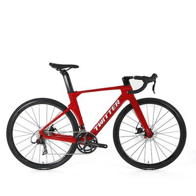 China TWITTER RETROSPEC 22S Carbon Fibre Bicycle 9.1kg With Carbon Inner Cables Handlebar for sale