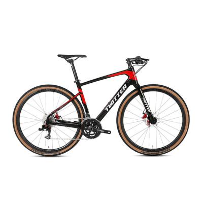 China 54cm Carbon Fiber Hybrid Bike for sale