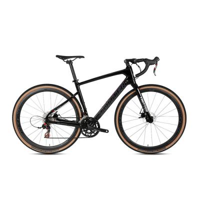 China freno de disco hidráulico de la velocidad de la bici 24 de la grava de la fibra de carbono del marco de los 48cm en venta