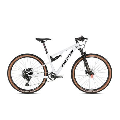 China T1000 Carbon Fiber Full Suspension Mountain Bike SHIMANO XT M8100-12S for sale