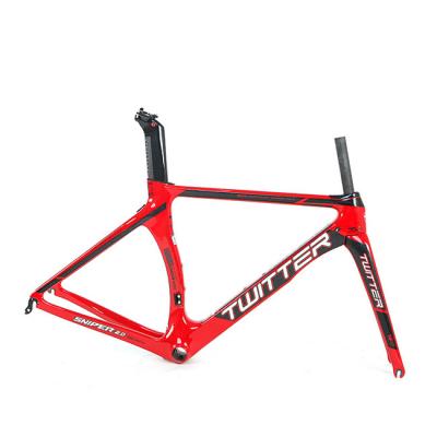 China TWITTER SNIPER Carbon Fiber Road Bike Frame 46cm With Different Sizes for sale