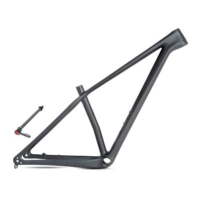 China Marco interno modificado para requisitos particulares del cable 29er, con el negro completo de Axle Bike Frame 142m m en venta