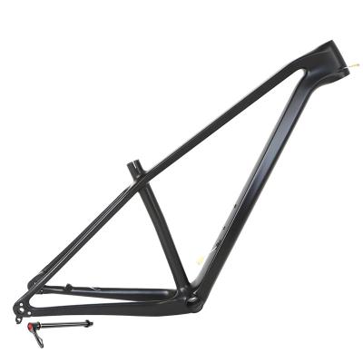 China EPS XC LEVEL Carbon Fiber MTB Frame 148mm Thru Axle Full Black for sale