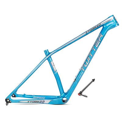 China OEM Koolstofkader MTB 27,5 Volledige Opschorting, Koolstofvezel Frameset met 142 door As Te koop