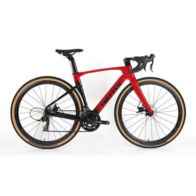 China La bici de la grava de la fibra de carbono T900, bici del camino de los 45cm CUBRE CON GRAVA V2 22 la velocidad 40C en venta