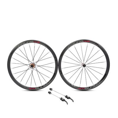 China 700C 36mm Alloy Road Bike Wheels Racing Bike Use With Water Decals for sale