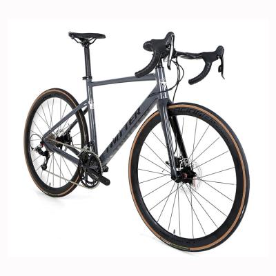 Chine Vélo en aluminium 700C de route de la vitesse AL7005 22 avec le frein à disque RIVAL de SRAM à vendre