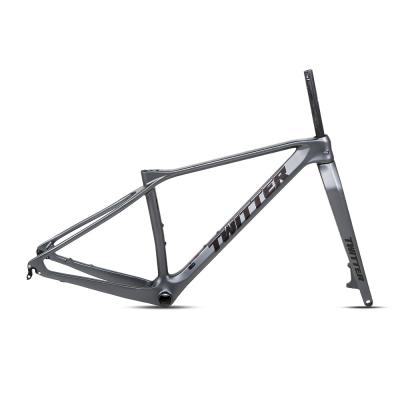 China M6 MTB Carbon Fiber Bicycle Frame 27.5 29er EPS With Rigid Fork for sale