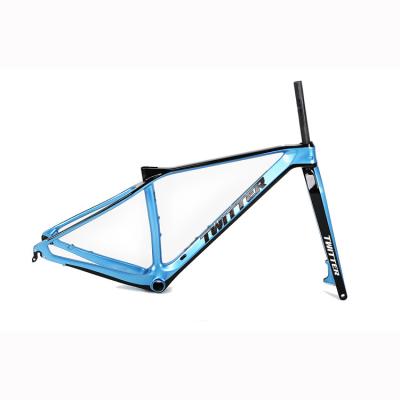 China 21 de Verhoging van het de Vezelmtb Kader 15x110 van de duimkoolstof door Axle Carbon Fiber Bicycle Frame Te koop