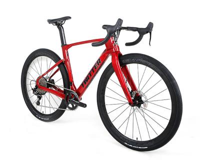 China TWITTER CUBRE CON GRAVA la bici 700C del camino de la fibra de carbono V3 con SRAM APEX 11S en venta