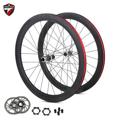 Κίνα Ελαφριά 700 ίνα Wheelset άνθρακα Χ 25C με την κεραμική πλήμνη προς πώληση