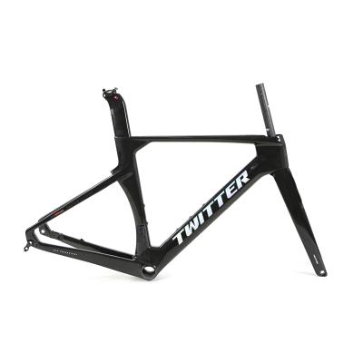 Chine Cadre de haute qualité de vélo de route du cadre 56 cm de vélo de route du carbone T800 en vente à vendre