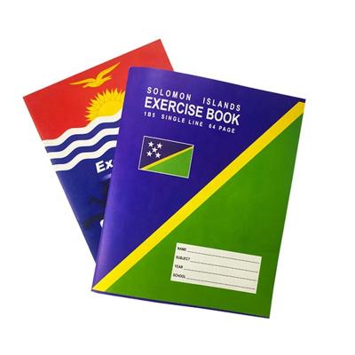 China Cheap Notebook A4 A5 Soft Cover French Lined Exercise Book For Vanuatu Islands Market for sale