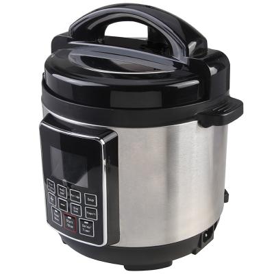 China 2QT 600W Pressure Cooker Viable Programmable Pressure Cooker Uses Steel Cooker for sale