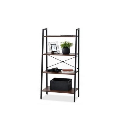 China Simple design factory supply modern bedroom display rack wooden bookshelf plywood bookshelf wood for sale