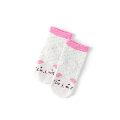 China Gently 2022 the more hot spring and autumn baby cartoon plain elastic socks for sale