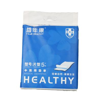 China Hot Selling High Absorption Blue Hospital Health Care Product Personal Care Medical Patient Underpad for sale