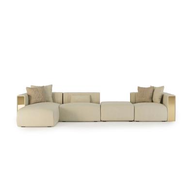 China 2021 New Style Extendable L Shape Sofa And Luz Sofa Chair From Sofa Living Room Furniture Sectional for sale