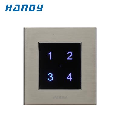 China Show Hall Smart Home Automation Compatible 4 Channel RF Remote Wall Switch for sale