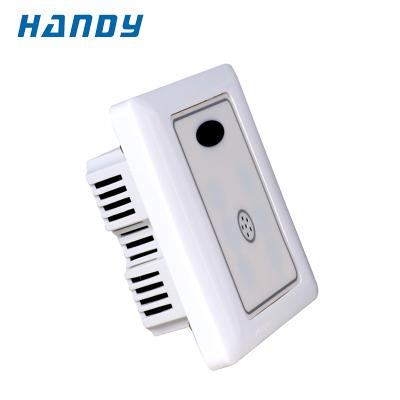 China PC+ Tin Bronze + Silver Alloy Energy Saving 180 Induction Range 50hz 60HZ Voice Control Wall Sensor Lamp Switch for sale