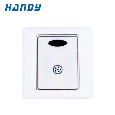 China PC+ Tin Bronze + Silver Alloy Radio Touch Wall Light Sensor Remote Control Housing Switch for sale