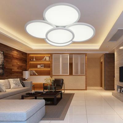 China Innovative Modern Design LED Acrylic Store Outdoor Decorative Round Ceiling Lighting for sale