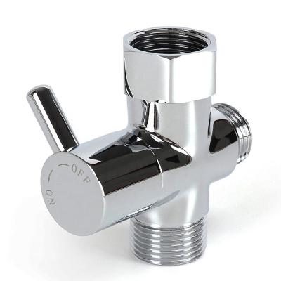 China Modern Brass 3 Way T-Adapter Shower Diverter Valve for sale