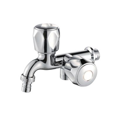 China Cheap Price Thermostatic Faucets Porcelain 3 Ways Faucet With Chrome Plated for sale