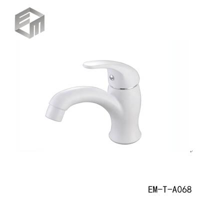 China Thermostatic Basin Sink Faucets PVC White Water Faucet Plastic Faucet For Dispenser for sale