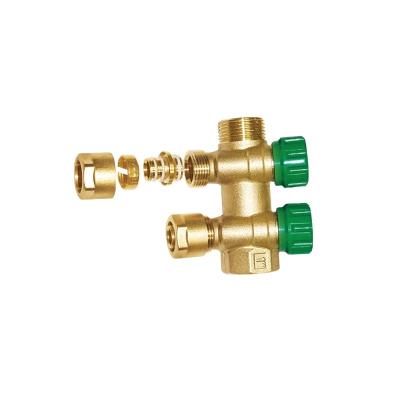 China 2 Way Brass Water Heater Underfloor Mounting Various Water Heater for sale