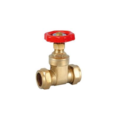 China General Low Cost 12mm-22mm Brass Gate Valves for sale