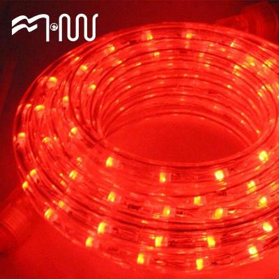 China Reliable Theme Park Performance Different Colors RGB Led Light Rope for sale